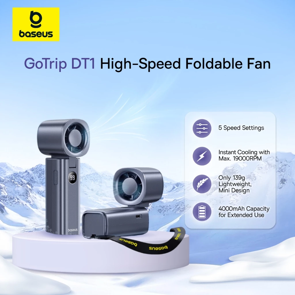 quant cam tay Baseus GoTrip DT1